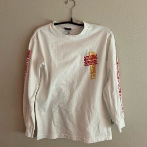 Brand new never worn Santa Cruz spongebob shirt